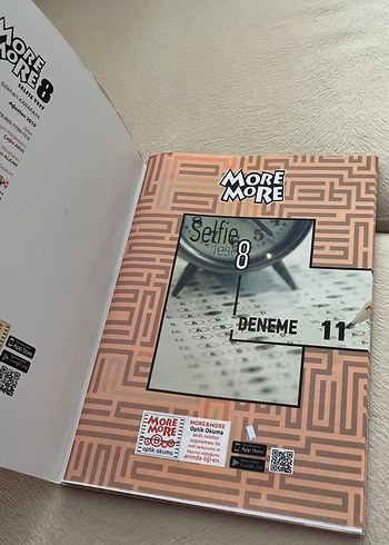 More More 8 Selfie Test Sarmal Deneme Kitabı - Görsel 2