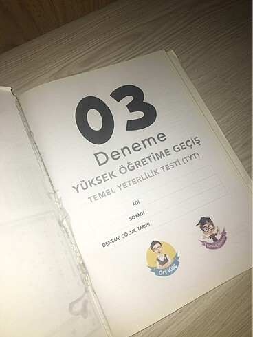  TYT DENEME