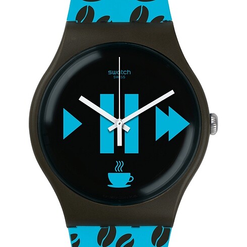 Swatch Coffee Blue-S