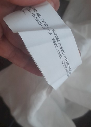 xs Beden beyaz Renk viskon Drapeli Kadın Gömlek