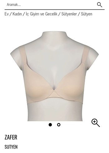 triumph push up sütyen