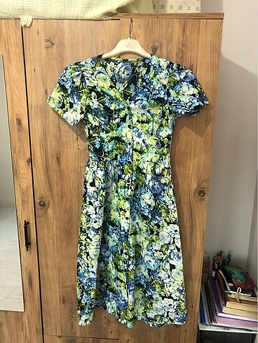 American Vintage Vintage Çiçekli Midi Elbise