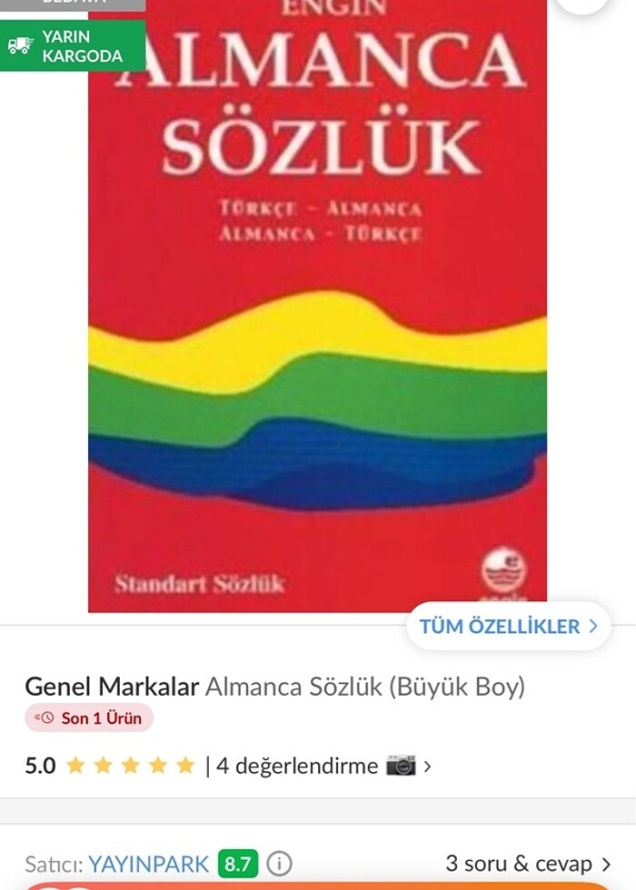 Almanca buyuk sozluk - Görsel 4