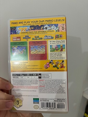 Beden Super mario maker 2 nintendo
