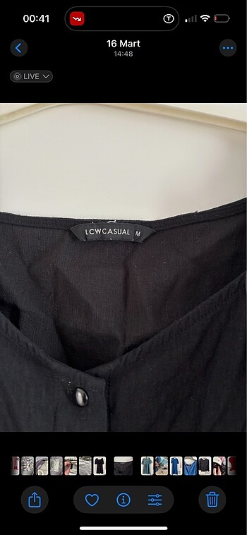 LC Waikiki Lc waikiki mini elbise siyah