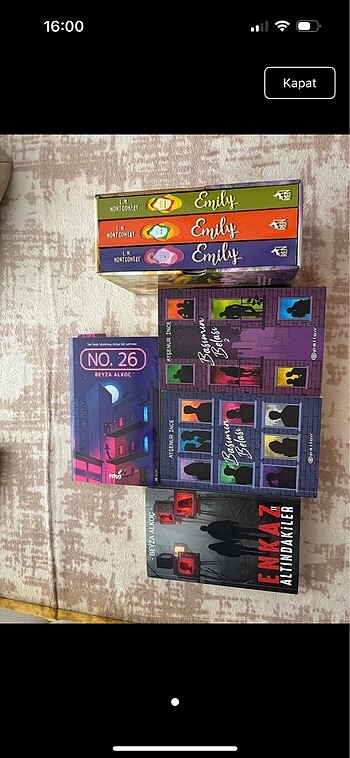 Emily kitap seti