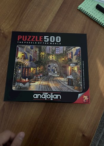 Beden Anatolian Renkli Sokak Temalı Puzzle 500 parca