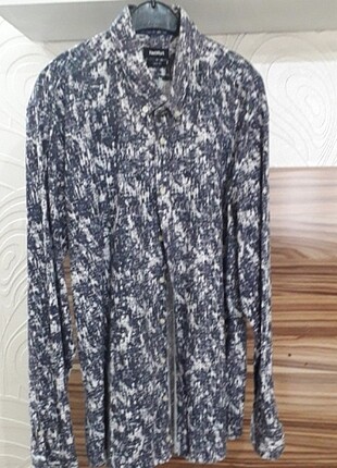 Network slim fit erkek gomlek