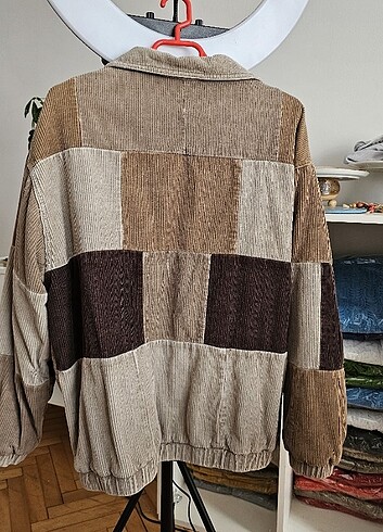 Diğer OVERSIZE KADIFE MONT 