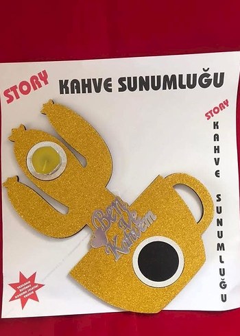 KAHVE SUNUMLUĞU 
Kahvenizin yanına çok yakışacak aksesuar burada - Görsel 3