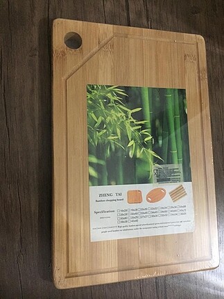 Bambu kesme tahtası/sunumluk
