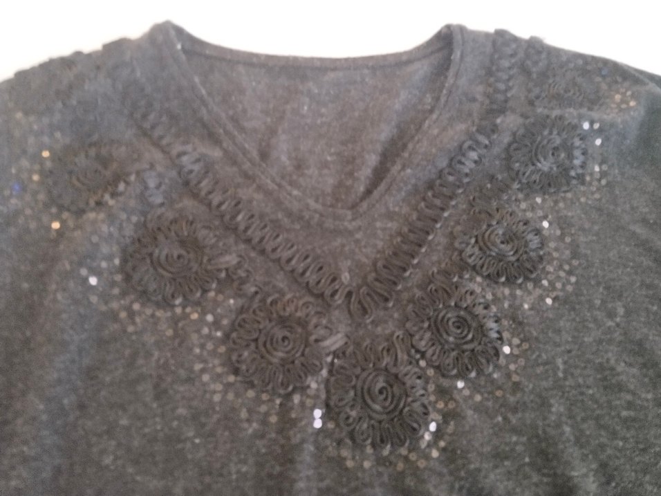 siyah Uzun Kollu Kadın kazak - Görsel 3