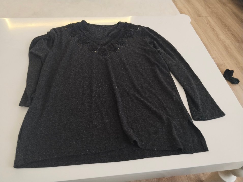 siyah anne bluzu - Görsel 2