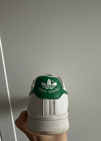 40 Beden yeşil Renk Adidas Stan Smith Orjinal Kadın Spor Ayakkabı 40 No
