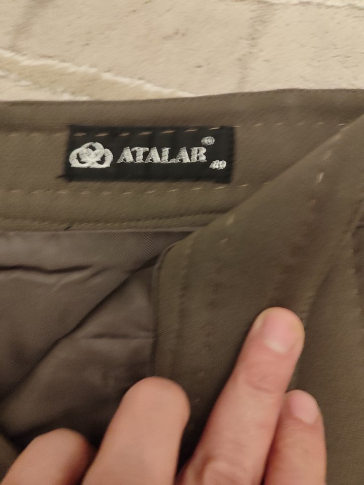 vizyon Kadın Pileli Midi Kalem Etek - Görsel 3