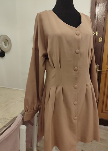 Bejbisikket Yakalı Düğmeli Tunik - Görsel 3