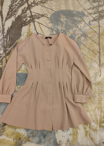 Bejbisikket Yakalı Düğmeli Tunik - Görsel 6