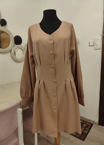 Bejbisikket Yakalı Düğmeli Tunik - Görsel 2