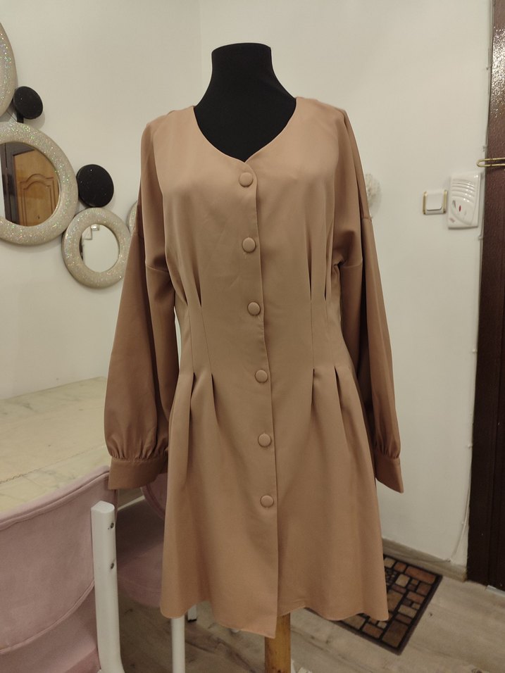 Bejbisikket Yakalı Düğmeli Tunik - Görsel 2