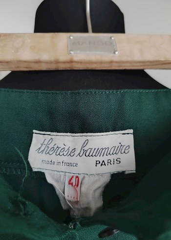 Kadın Haki Regular Fit Kumaş Pantolon - Görsel 4