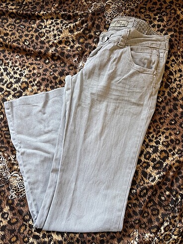 Von Dutch Y2k Lolita Dusuk Bel Bootcut Pantolon