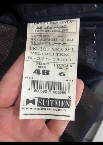 Takım elbise full set gönderilecek - Görsel 3