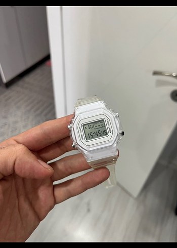 Şeffaf Dijital unisex Kol Saati - Görsel 2