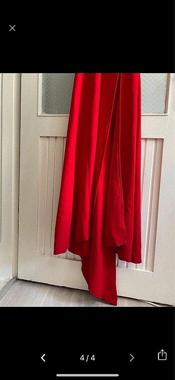 kırmızı elbise - Görsel 3