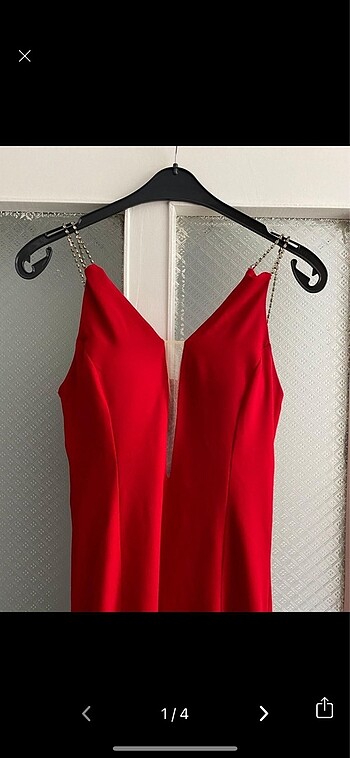kırmızı elbise - Görsel 2