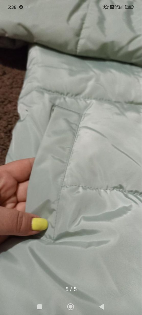 Düğmeli, Kapüşonlu Uzun Kadın Kışlık Mont - Görsel 5