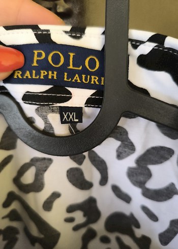 Ralph Lauren zebra Desenli Uzun Kollu Kadın Tunik - Görsel 2