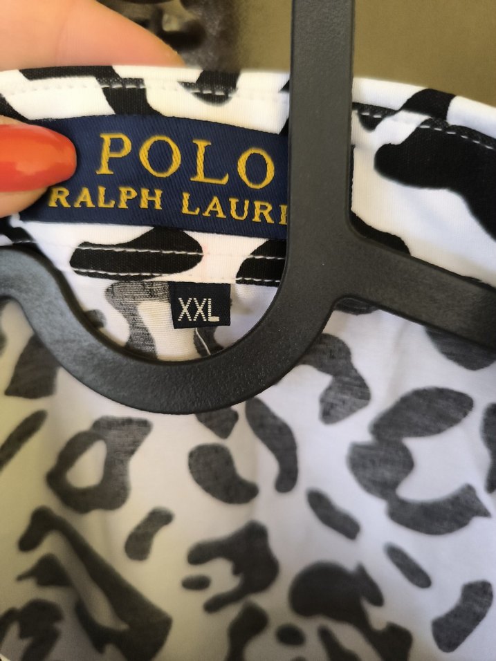 Ralph Lauren zebra Desenli Uzun Kollu Kadın Tunik - Görsel 2