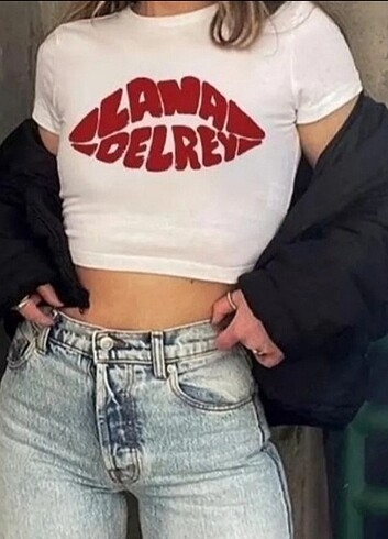 Lana Del Rey Streetwear Crop