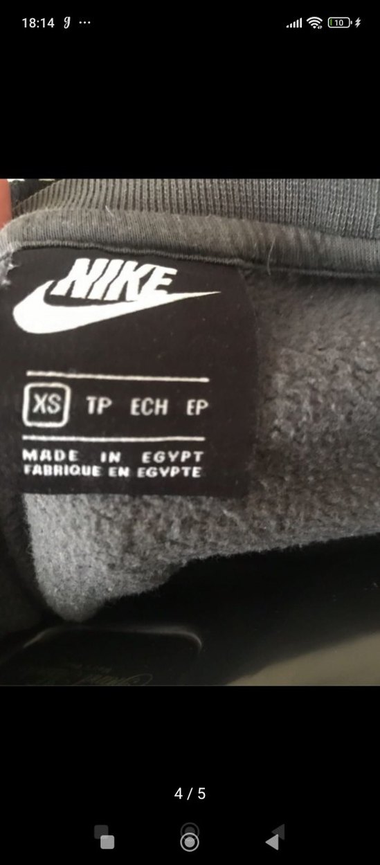 Erkek Gri Baskılı Sweatshirt - Görsel 4