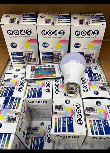 RGB ampül