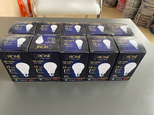 Led ampül 12 w (10 adet)