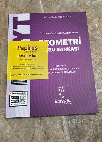 AYT Geometri Soru Bankası - Karekok