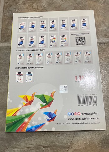 Limit Yayınları AYT Matematik Kronometre Denemeleri