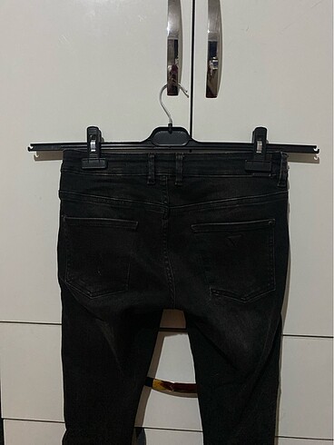 26 Beden Siyah düşük bel dar jeans