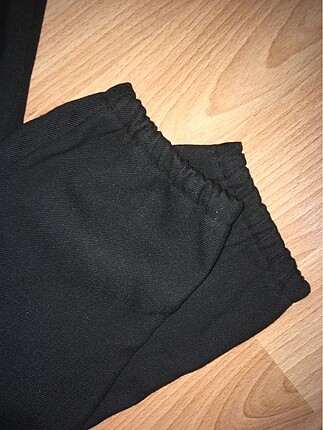 Diğer Siyah kalın kumaş pantolon