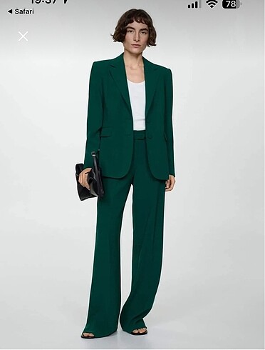 Mango ceket pantalon takim