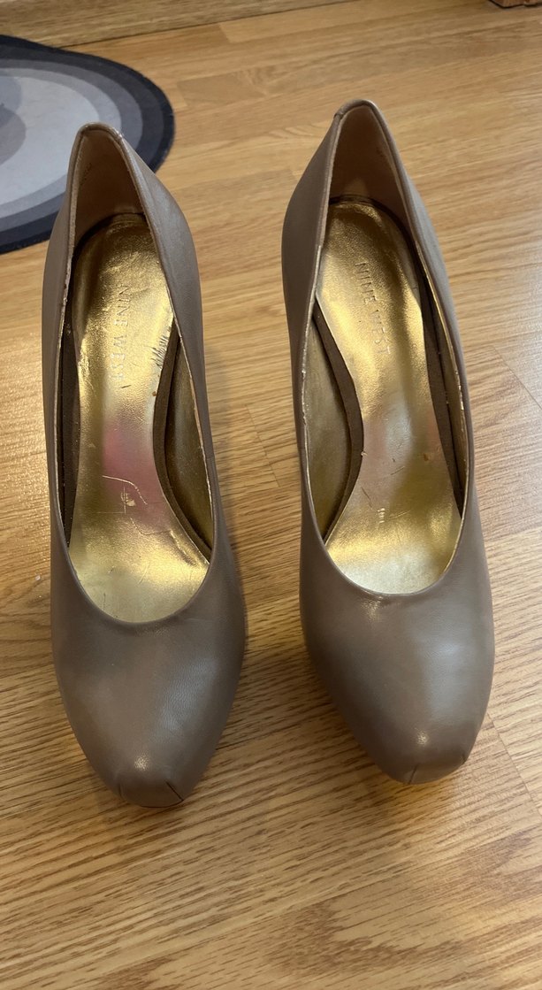 Dolgu taban yüksek topuk stiletto - Görsel 2