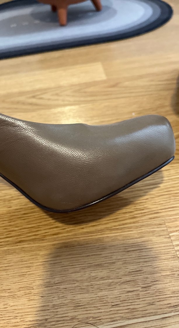 Dolgu taban yüksek topuk stiletto - Görsel 4