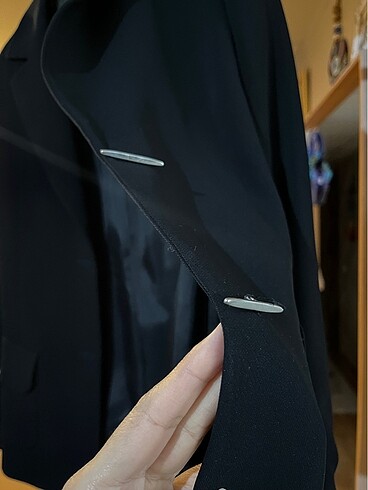 36 Beden siyah Renk Blazer ceket