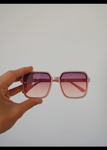 Parlak Kahverengi Kadın Güneş Gözlüğü - Görsel 5