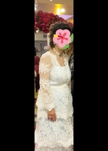 Süt mavisi abiye - Görsel 4