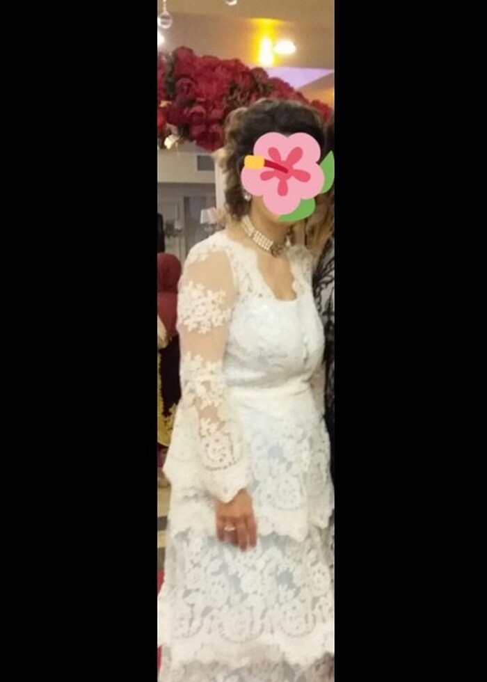 Süt mavisi abiye - Görsel 4