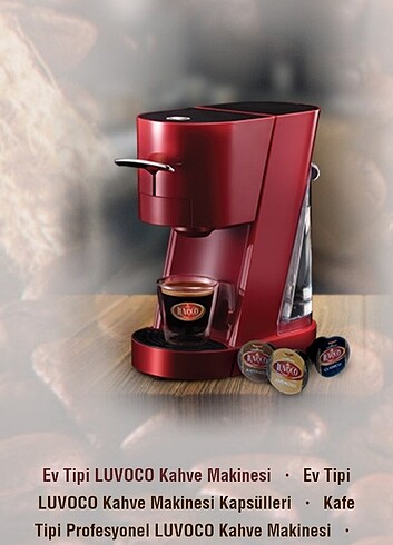 Luvoco kahve makinesi - Görsel 3