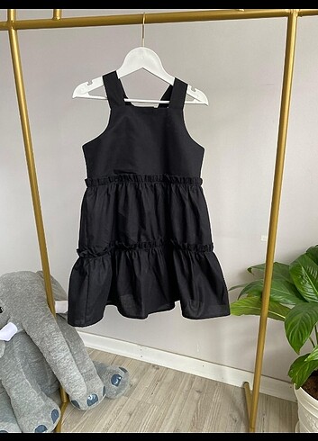 Siyah dokuma elbise - Görsel 9