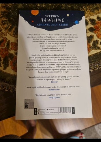 Stephen Hawking - Zamanın Kısa Tarihi - Görsel 2
